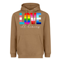 Toasted Coconut lgbt pride rainbow love lgbtq pride Heavyweight Hoodie - artisFamous