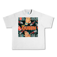 Lunar Rock nail queen hand and polish with lights and leopard seamless pattern bb Urban Heavy Tee - BundleAndBundleShop