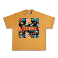 Peanut Butter nail queen hand and polish with lights and leopard seamless pattern bb Urban Heavy Tee - BundleAndBundleShop