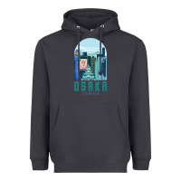Smoke Osaka Japan Heavyweight Hoodie - artisFamous