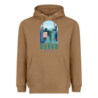 Toasted Coconut Osaka Japan Heavyweight Hoodie - artisFamous
