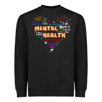 Black mental health matters Heavyweight Sweatshirt - JahusDesignShop