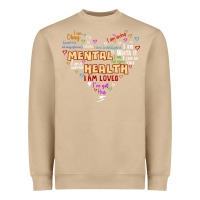 Mushroom mental health matters Heavyweight Sweatshirt - JahusDesignShop