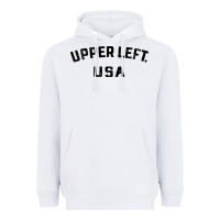 White upper left usa Heavyweight Hoodie - artisFamous