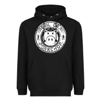 Black evil dr porkchop Heavyweight Hoodie - artisFamous