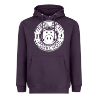 Plum evil dr porkchop Heavyweight Hoodie - artisFamous