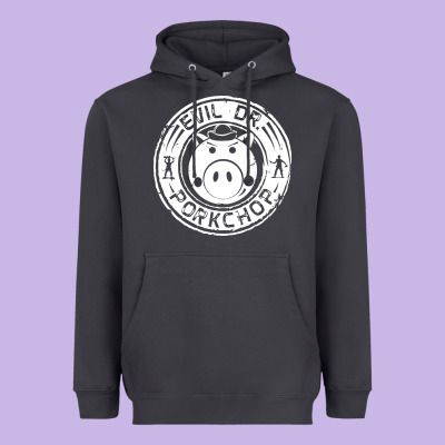 Evil Dr Porkchop Heavyweight Hoodie Designed By Artisfamous