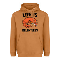 Meerkat crab life is relentless Heavyweight Hoodie - artisFamous