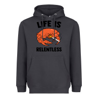 Smoke crab life is relentless Heavyweight Hoodie - artisFamous