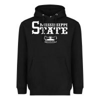 Black mississippi state champs Heavyweight Hoodie - artisFamous