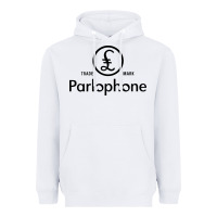 White parlophone records Heavyweight Hoodie - artisFamous