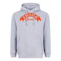 Heather Grey excello records Heavyweight Hoodie - artisFamous
