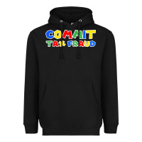Black commit tax fraud Heavyweight Hoodie - artisFamous