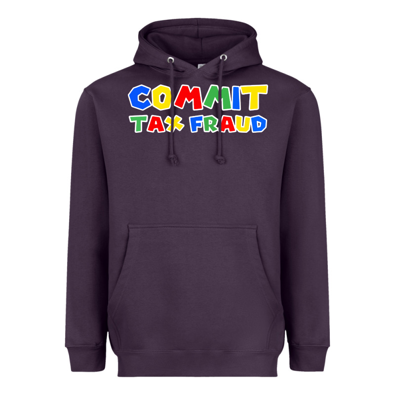 Commit Tax Fraud Heavyweight Hoodie by artisFamous | Teevron
