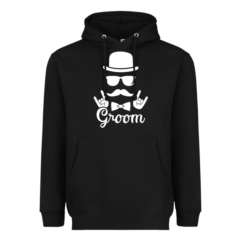 Groom Bachelor Party Heavyweight Hoodie by artisFamous | Teevron