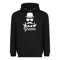 Black groom bachelor party Heavyweight Hoodie - artisFamous