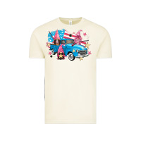 Vintage Arctic American truck gnomes Vintage Tee - FaDigitalArtStudio
