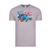 Vintage Zinc American truck gnomes Vintage Tee - FaDigitalArtStudio