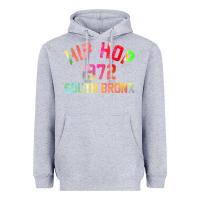 Heather Grey hip hop 1972 south bronx Heavyweight Hoodie - artisFamous