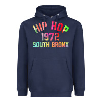 Navy hip hop 1972 south bronx Heavyweight Hoodie - artisFamous