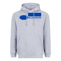 Heather Grey blue note records Heavyweight Hoodie - artisFamous