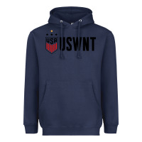 Navy uswnt Heavyweight Hoodie - artisFamous
