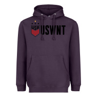 Plum uswnt Heavyweight Hoodie - artisFamous