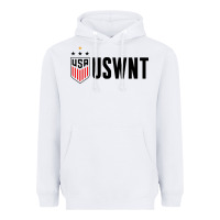 White uswnt Heavyweight Hoodie - artisFamous