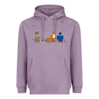 Lavender do a barrel roll! Heavyweight Hoodie - artisFamous