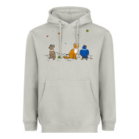 Moon Dust do a barrel roll! Heavyweight Hoodie - artisFamous