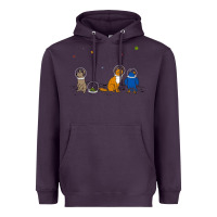 Plum do a barrel roll! Heavyweight Hoodie - artisFamous
