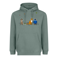Sage do a barrel roll! Heavyweight Hoodie - artisFamous