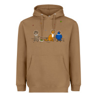 Toasted Coconut do a barrel roll! Heavyweight Hoodie - artisFamous