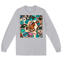Moon Dust western cowgirl seamless pattern Long Sleeve Tee - BundleAndBundleShop