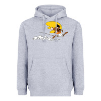 Heather Grey speedy gonzales v taz bugs bunny mexico Heavyweight Hoodie - artisFamous