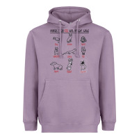 Lavender animals i can kill with my bare hands Heavyweight Hoodie - artisFamous