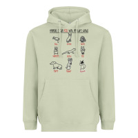 Matcha animals i can kill with my bare hands Heavyweight Hoodie - artisFamous