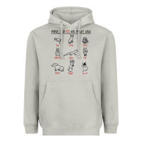 Moon Dust animals i can kill with my bare hands Heavyweight Hoodie - artisFamous