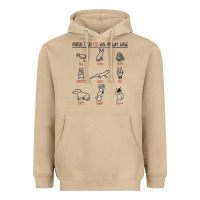 Mushroom animals i can kill with my bare hands Heavyweight Hoodie - artisFamous