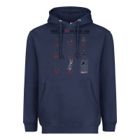 Navy animals i can kill with my bare hands Heavyweight Hoodie - artisFamous
