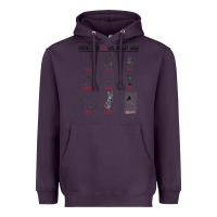 Plum animals i can kill with my bare hands Heavyweight Hoodie - artisFamous