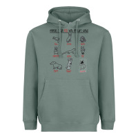 Sage animals i can kill with my bare hands Heavyweight Hoodie - artisFamous