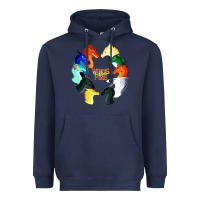 Navy wings of fire Heavyweight Hoodie - artisFamous