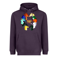 Plum wings of fire Heavyweight Hoodie - artisFamous