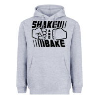 Heather Grey shake and bake Heavyweight Hoodie - artisFamous