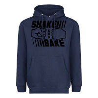 Navy shake and bake Heavyweight Hoodie - artisFamous
