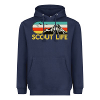 Navy scout Heavyweight Hoodie - artisFamous