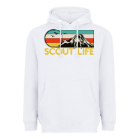 White scout Heavyweight Hoodie - artisFamous
