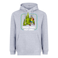 Heather Grey snort pines not lines funny boy going to school vintage Heavyweight Hoodie - artisFamous