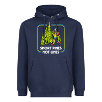 Navy snort pines not lines funny boy going to school vintage Heavyweight Hoodie - artisFamous